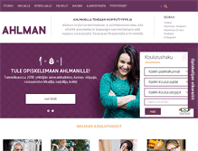 Tablet Screenshot of ahlman.fi